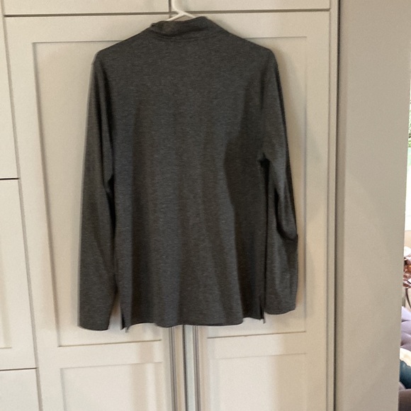 NFL Team Apparel Quarter Zip Lightweight Sweater - New England Patriots - Picture 6 of 6